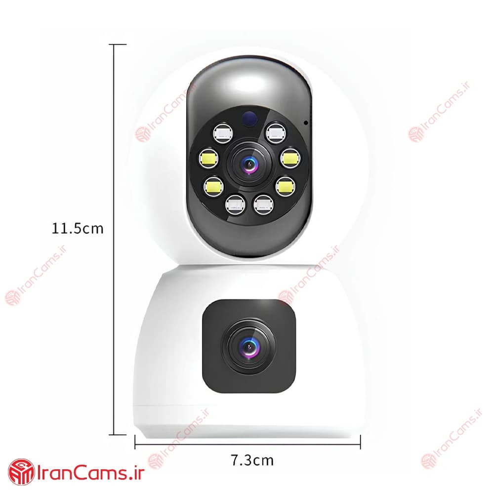 دوربین بیبی کم بی سیم سیمکارتی دو لنز O-KAM PRO مدل Z6 — تصویر ۶
