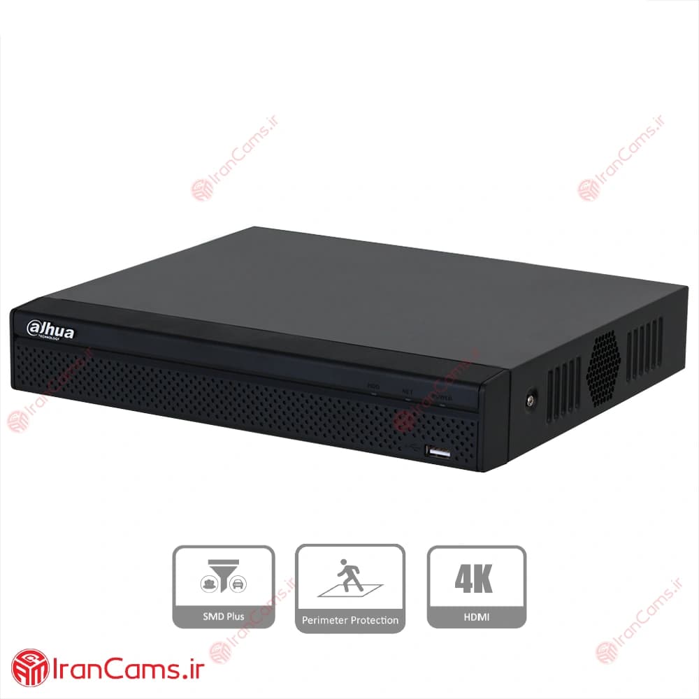 دستگاه ان وی آر تحت شبکه 8 کانال داهوا DHI-NVR2108HS-4KS3 — تصویر ۲