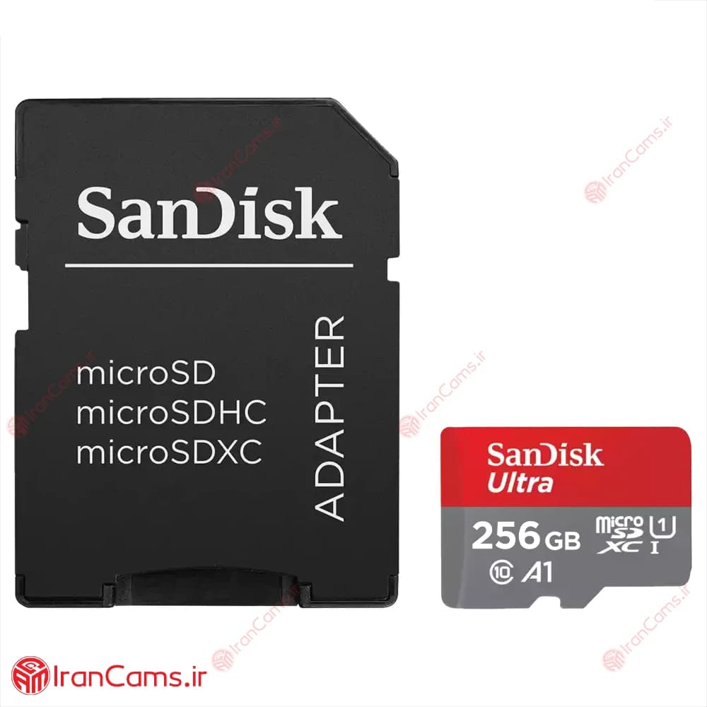 کارت حافظه microSDXC مدل Ultra A1 کلاس 10 استاندارد UHS-I U1 سرعت 140MBps ظرفیت 256 گیگابایت — تصویر ۲
