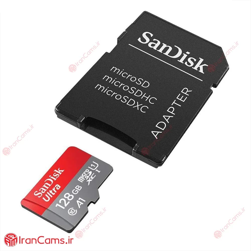 کارت حافظه microSDXC سن دیسک مدل Ultra A1 کلاس 10 استاندارد UHS-I U1 سرعت 140MBps ظرفیت 128 گیگابایت — تصویر ۳