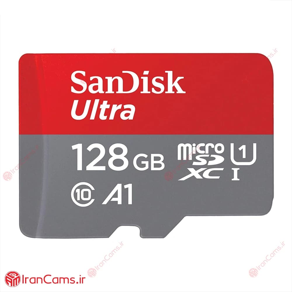 کارت حافظه microSDXC سن دیسک مدل Ultra A1 کلاس 10 استاندارد UHS-I U1 سرعت 140MBps ظرفیت 128 گیگابایت