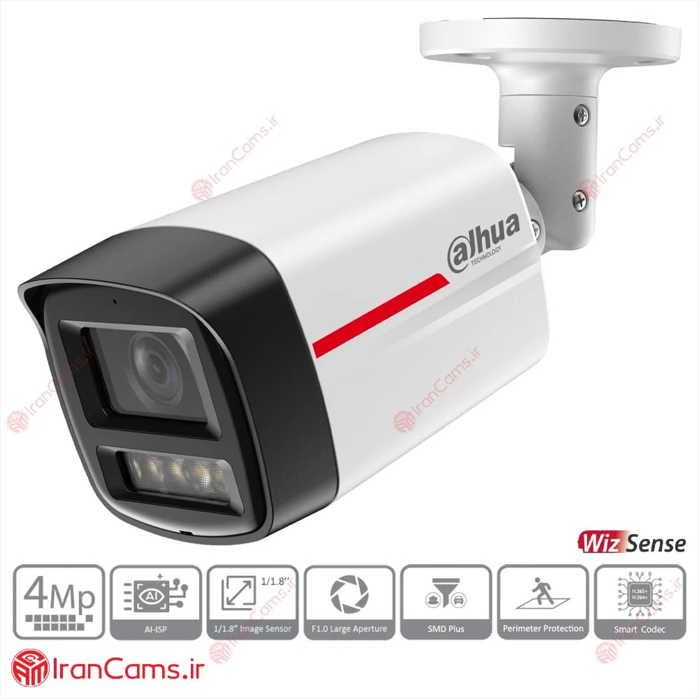 دوربین مداربسته IP بولت 4 مگاپیکسلی داهوا DH-IPC-HFW2449TL-S-PRO — تصویر ۲