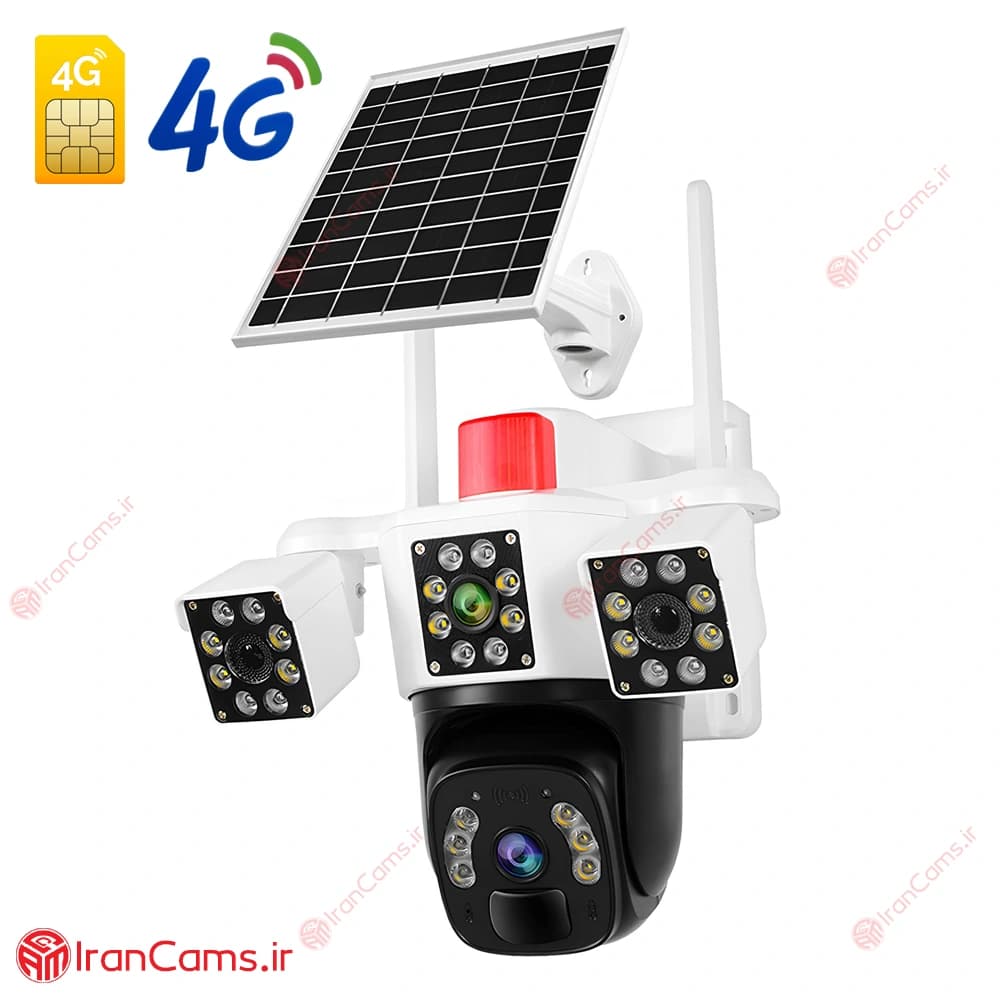 دوربین سیم کارتی خورشیدی 8 مگاپیکسل 2 لنز O-KAM PRO مدل TX3