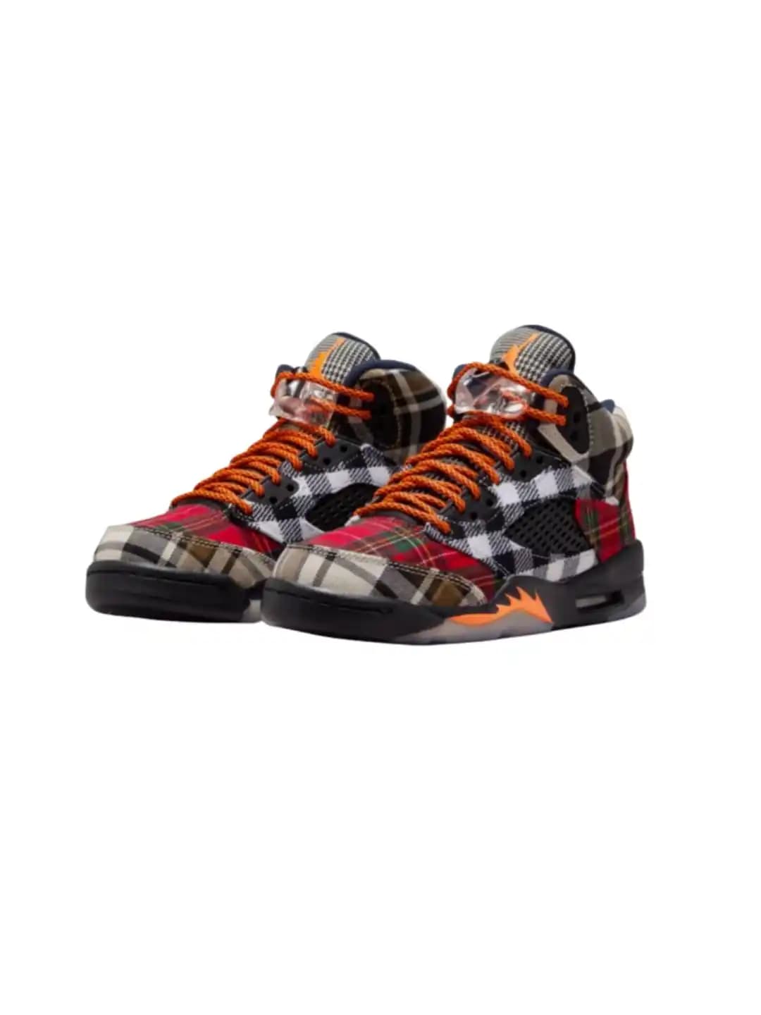کتونی جردن مدل Air Jordan 5 Plaid — تصویر ۳