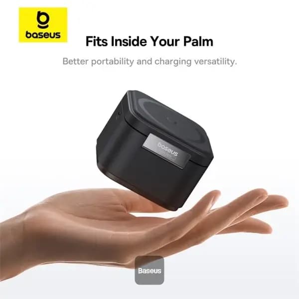 استند و شارژر وایرلس مگنتی 15 وات بیسوس مدل Baseus Mag Pro BS-W531 — تصویر ۶