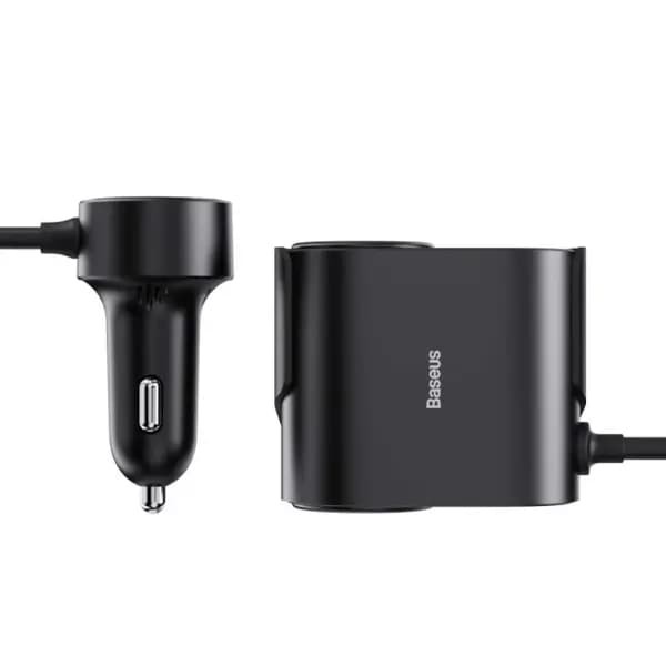 شارژر فندکی 4 پورت فست شارژ خودرو 30 وات بیسوس مدل Baseus BS-CG010 — تصویر ۳