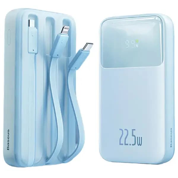 پاوربانک 10000 هزار 22.5 وات با کابل متصل بیسوس مدل Baseus PPMD2-20 — تصویر ۳