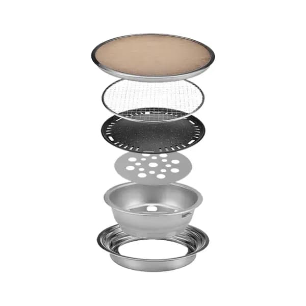 میز کمپینگ و گریل چندمنظوره پرودو مدل Porodo Lifestyle Multi-Purpose Tabletop Grill PD-LFST006 — تصویر ۲