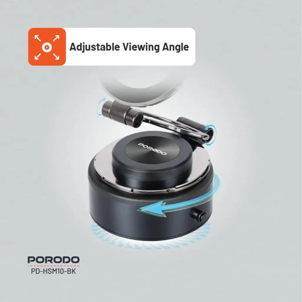 هولدر و نگهدارنده موبایل وکیوم مکشی مگ سیف پرودو Porodo Vacuseal MagSafe Magnetic Mount PD HS10 — تصویر ۵
