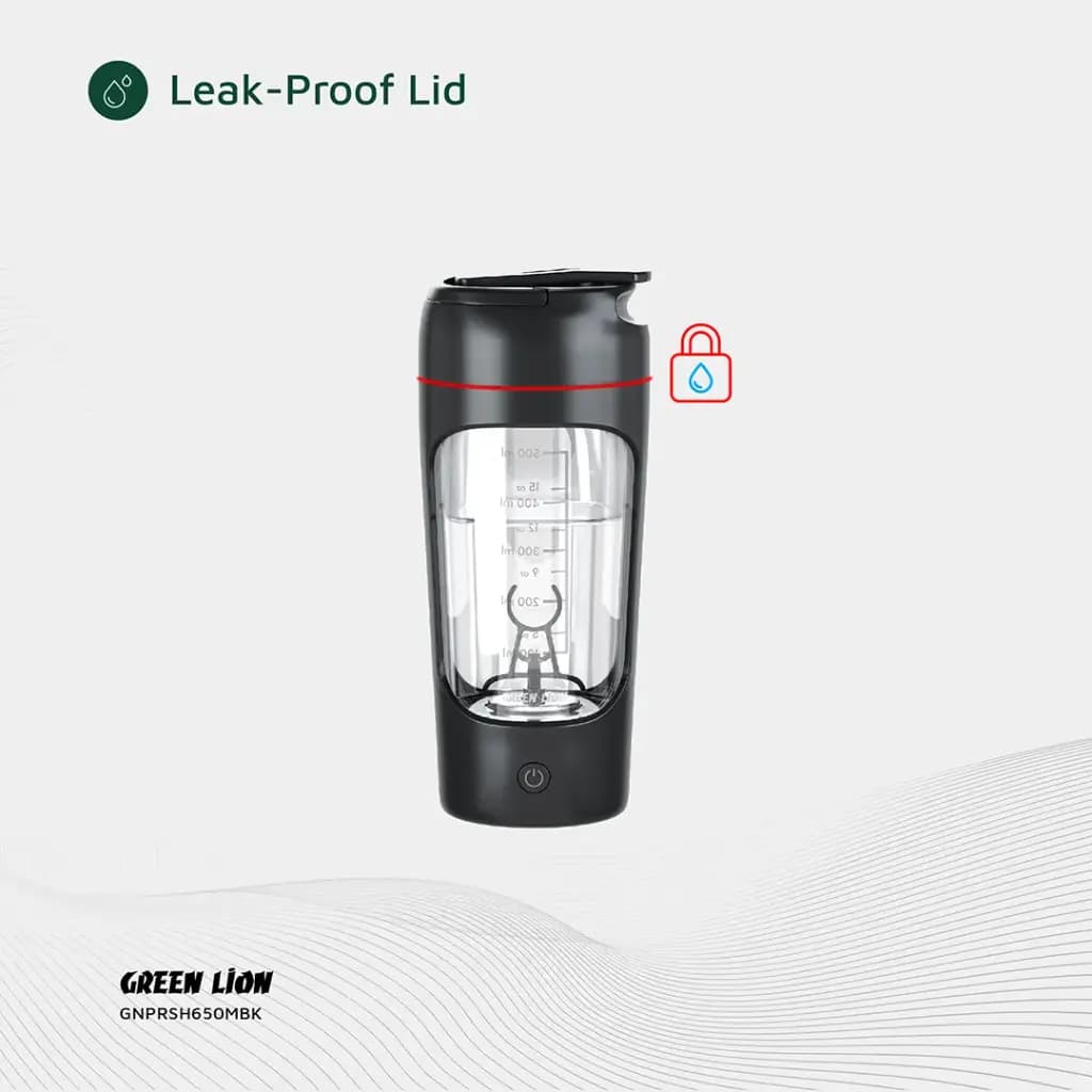 شیکر پروتئین گرین لاین Green Lion Protein Mixer GNPRSH650MBK — تصویر ۳
