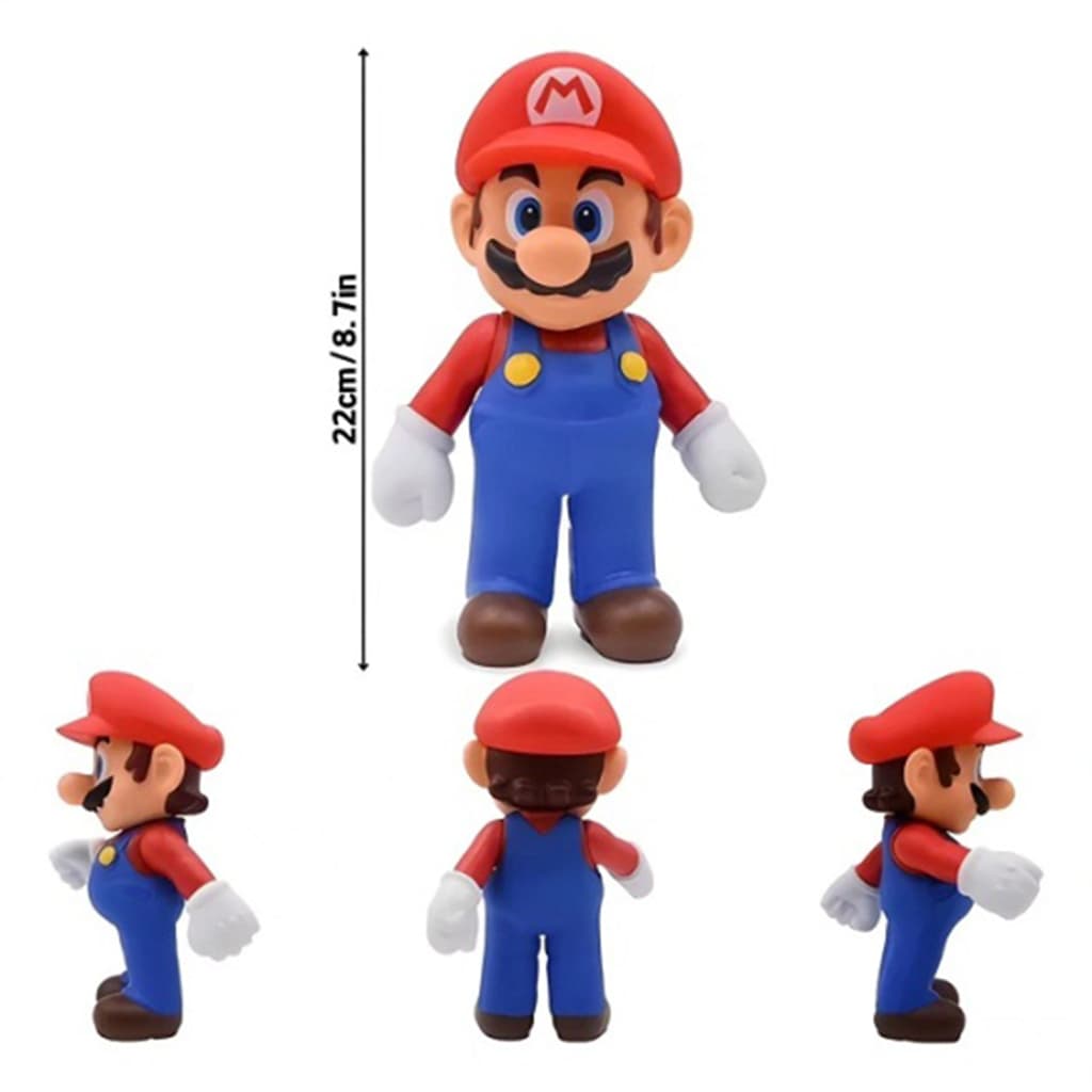 شخصیت اکشن فیگور ماریو SUPER MARIO — تصویر ۳