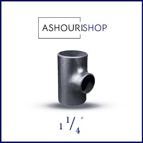 rajacabai88 @ ashourishop.com سه راه جوشی درزدار سایز 1,1/4 اینچ برند ایران اتصال