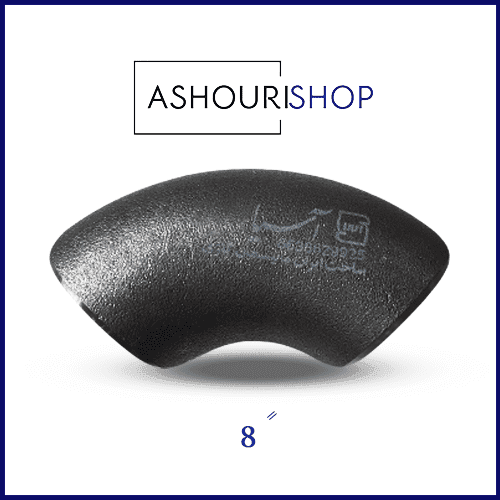 absenboss @ ashourishop.com زانو جوشی 90 مانیسمان سایز 8 اینچ برند ایران اتصال