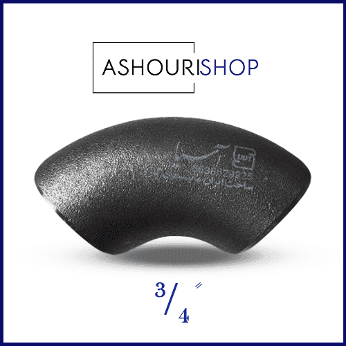P4P4 @ ashourishop.com زانو جوشی 90 مانیسمان سایز 3/4 اینچ برند ایران اتصال