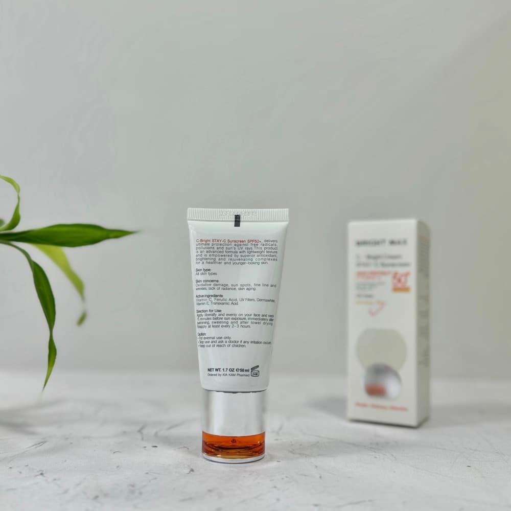 کرم ضد آفتاب سی برایت SPF50 برایت مکس رنگ طبیعی 50 میلی لیتر — تصویر ۵
