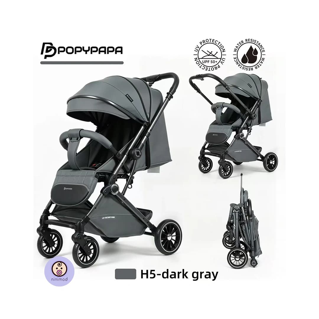 کالسکه مسافرتی تاشو پاپیپاپا Popypapa H5 Baby Stroller — تصویر ۳