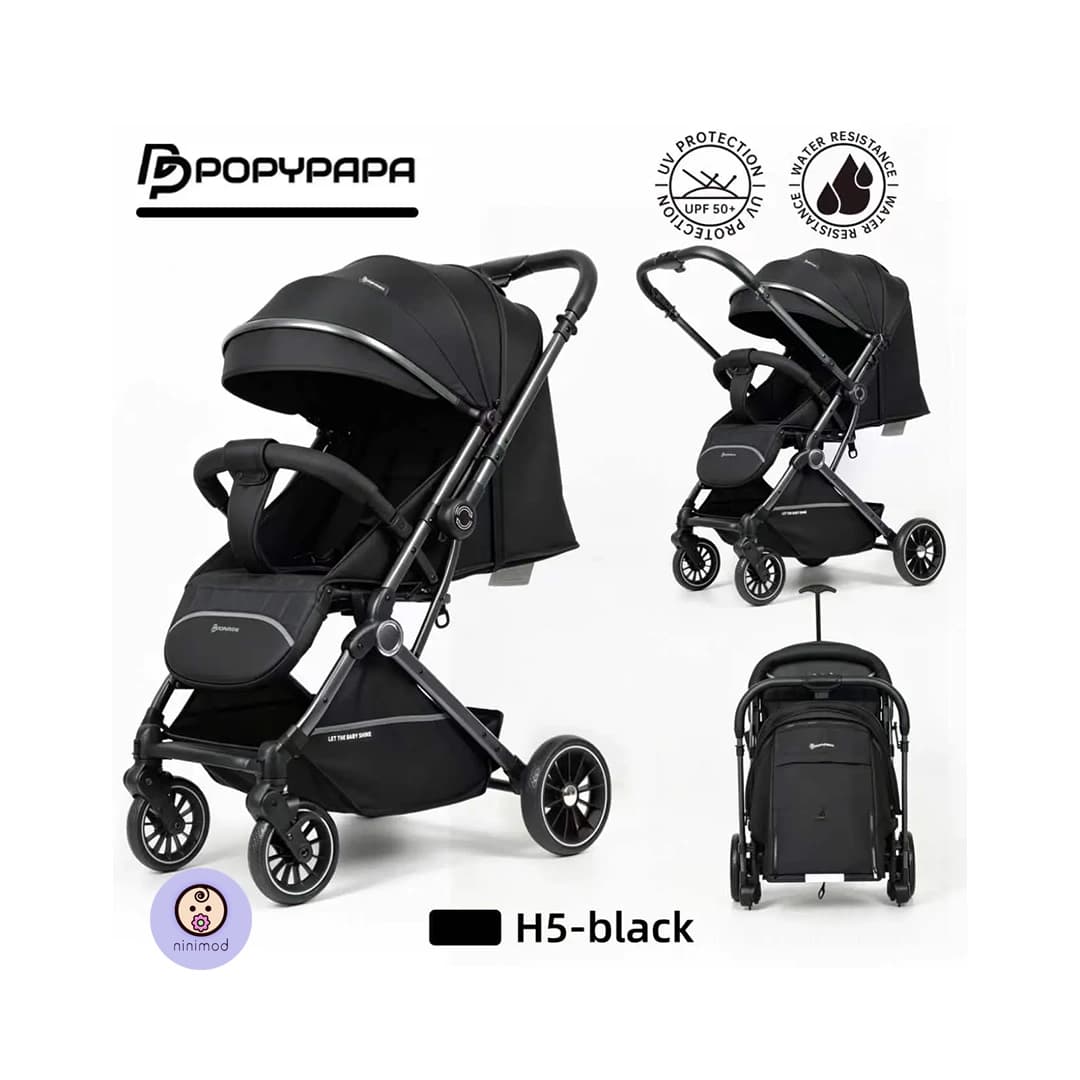 کالسکه مسافرتی تاشو پاپیپاپا Popypapa H5 Baby Stroller — تصویر ۲