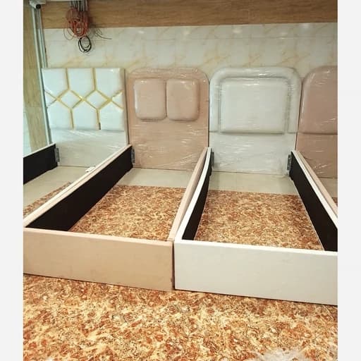 تخت تک نفره .سرویس خواب تک نفره تدی مبلمان فرنا مدل 1142393
