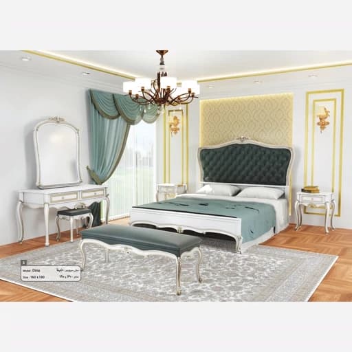 تخت خواب یک نفره نوجوان باکس دار مدل دینا مبلمان فرنا مدل 1142388