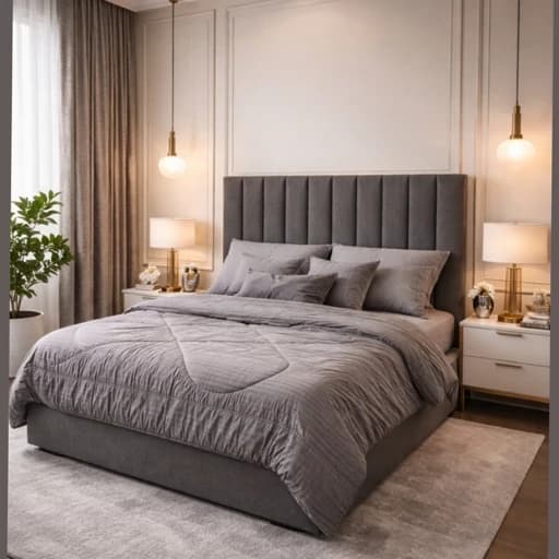 تخت خواب مدل کوئین مبلمان فرنا مدل 1142386