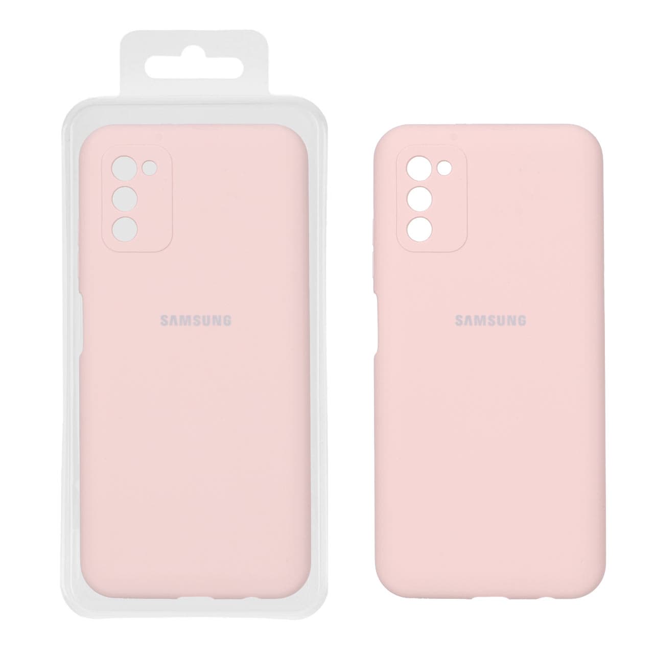 قاب سیلیکونی پاک کنی اورجینال درجه یک Samsung Galaxy A03s / A02s – کالباسی (پک دار)