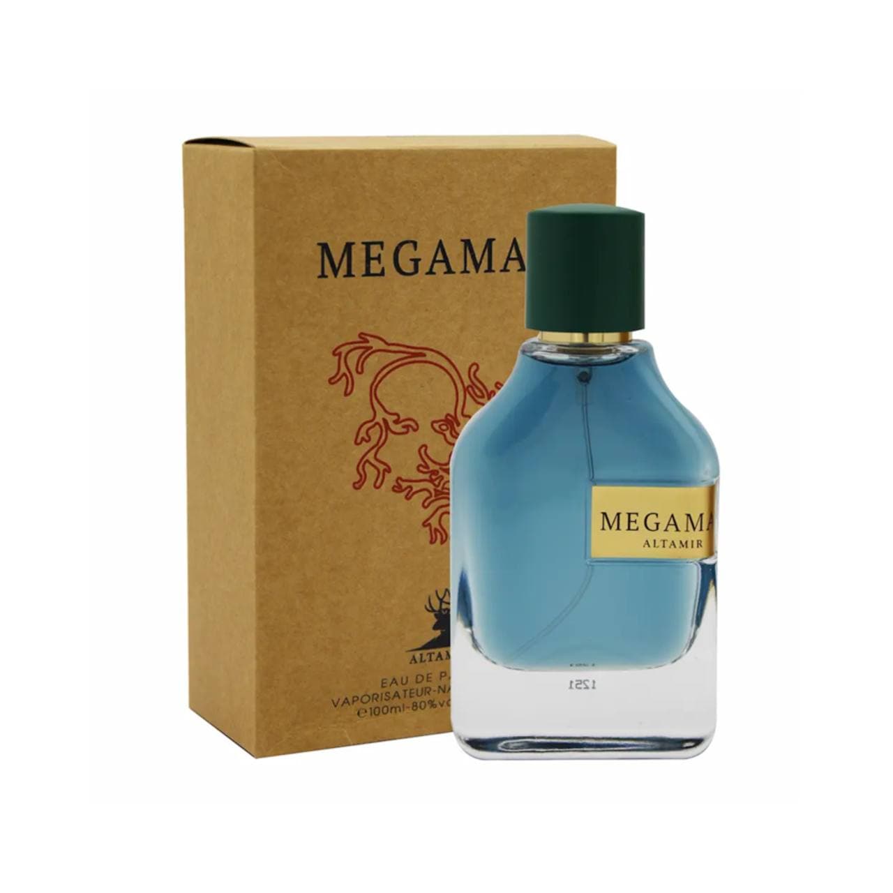 ادکلن مردانه آلتامیر (پاپیلو) مدل مگامن (مشابه رایحه مگامار) Altamir Megaman حجم 100 میلی لیتر