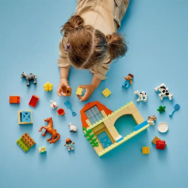 لگو Duplo مدل Caring for Animals at the Farm 10416 — تصویر ۴