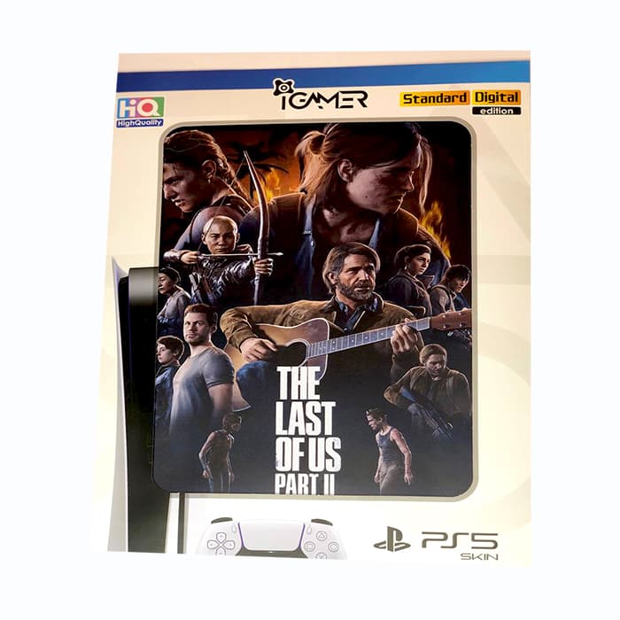 اسکین برچسب پلی استیشن 5 فت استاندارد طرح Last of us 2