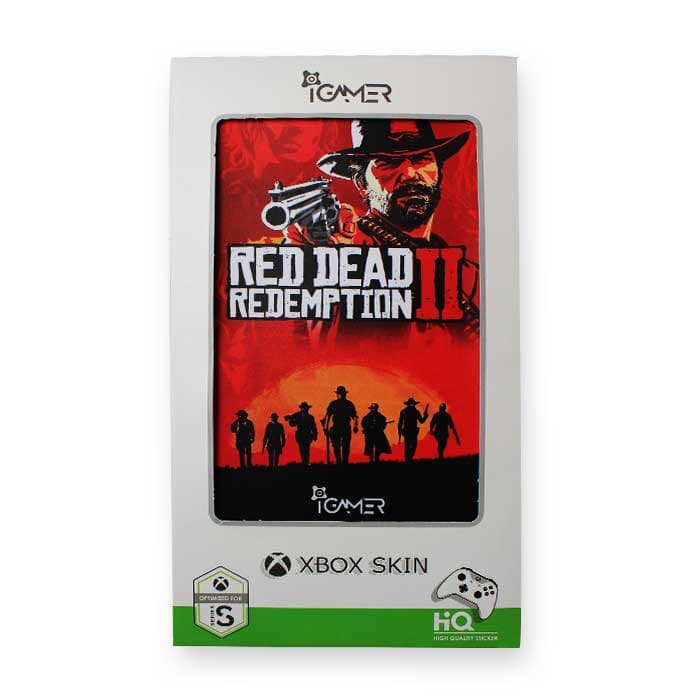 اسکین برچسب Xbox Series S طرح Red Dead