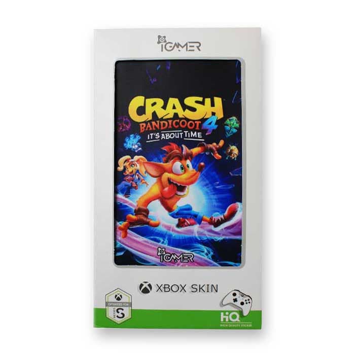 اسکین برچسب Xbox Series S طرح Crash