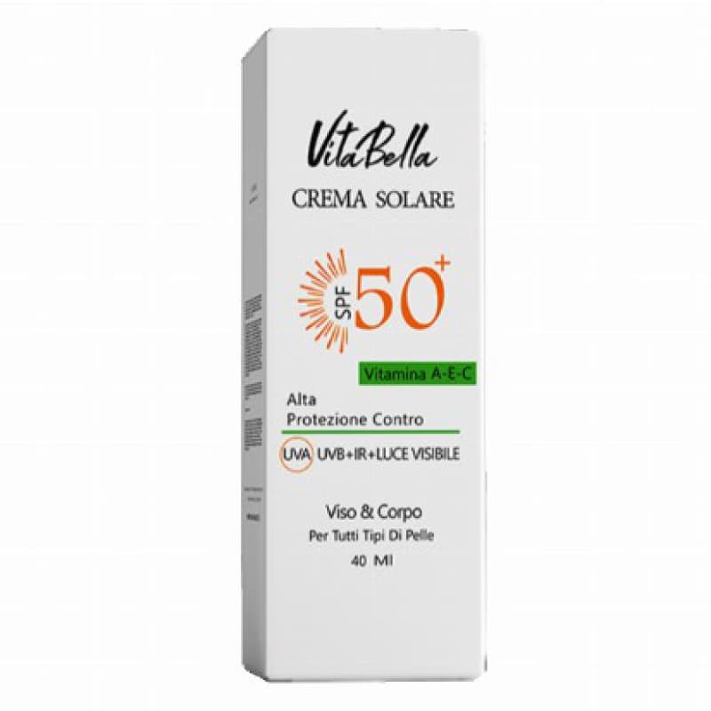 کرم ضدآفتاب SPF50 بدون رنگ فاقد چربی ویتابلا 40 میلی لیتر — تصویر ۲