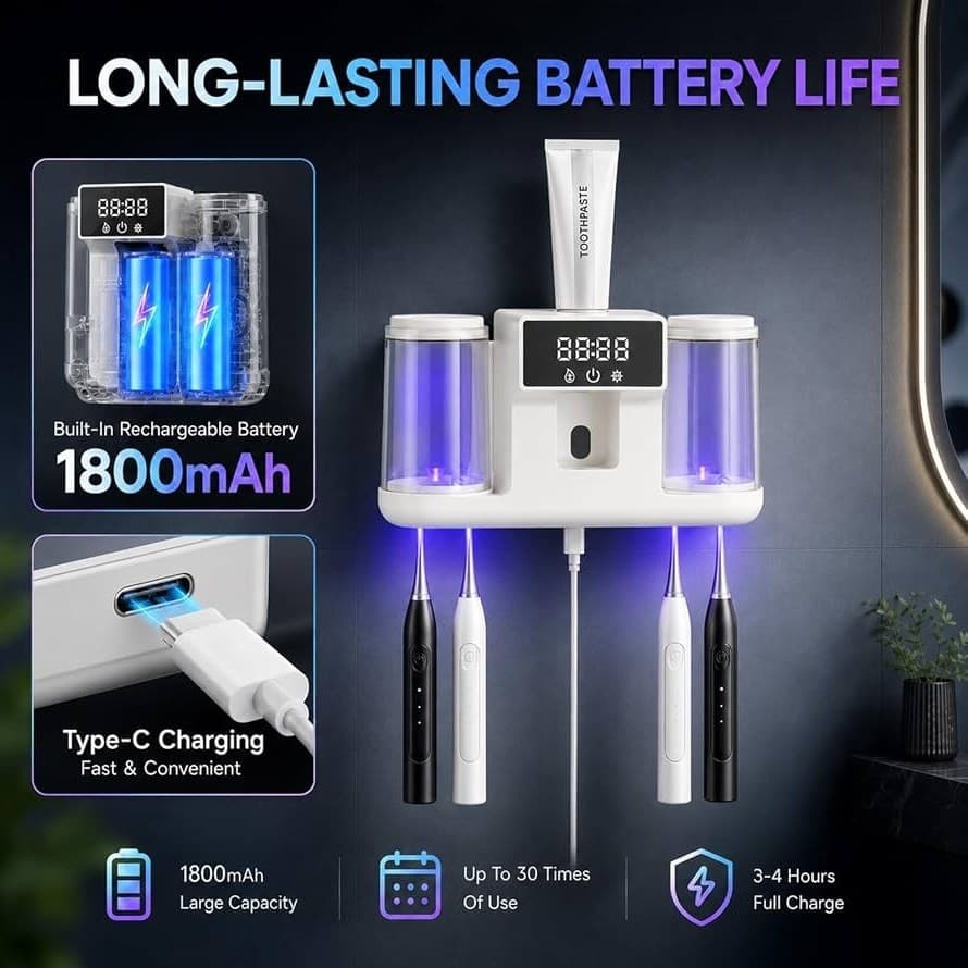جامسواکی و خمیردندانریز هوشمند مدل RA-615 — تصویر ۵