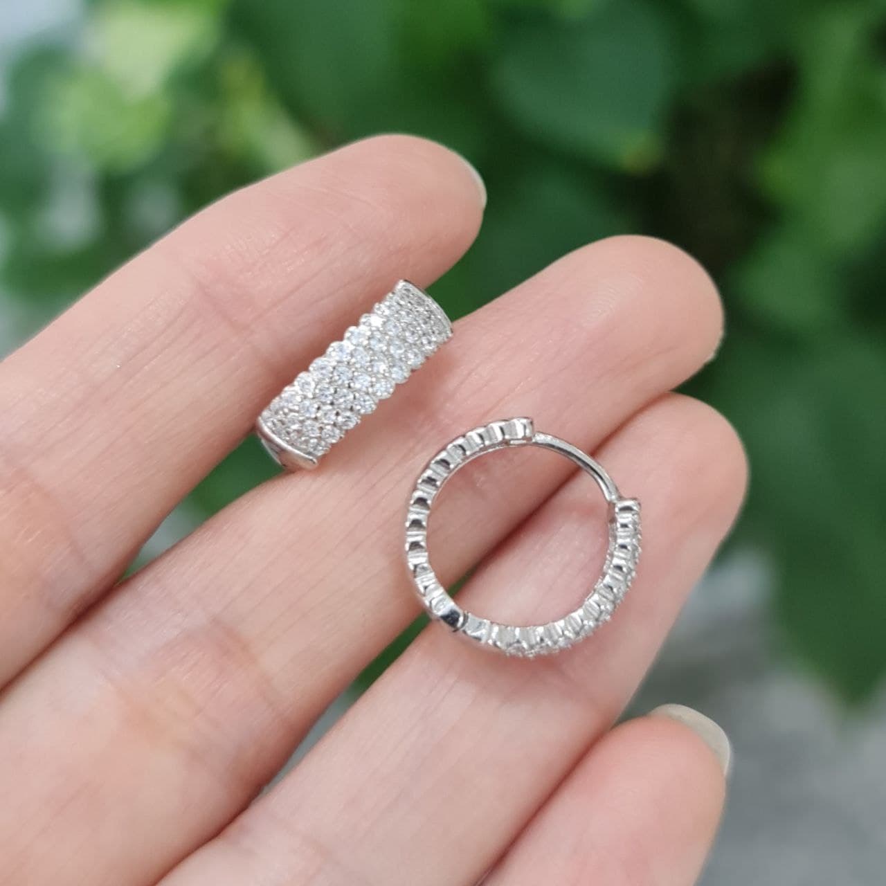 گوشواره نقره کلیپسی پرنس GT 1032 — تصویر ۲