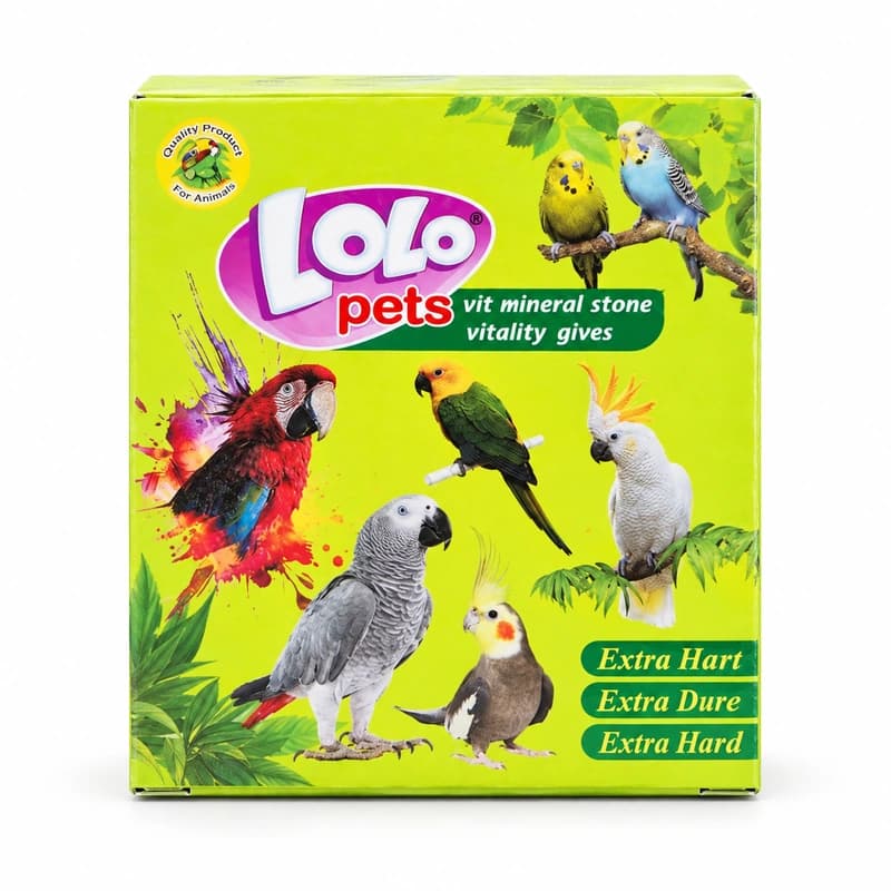 سنگ کلسیم پرندگان برند لولو پت (Lolo Pets)