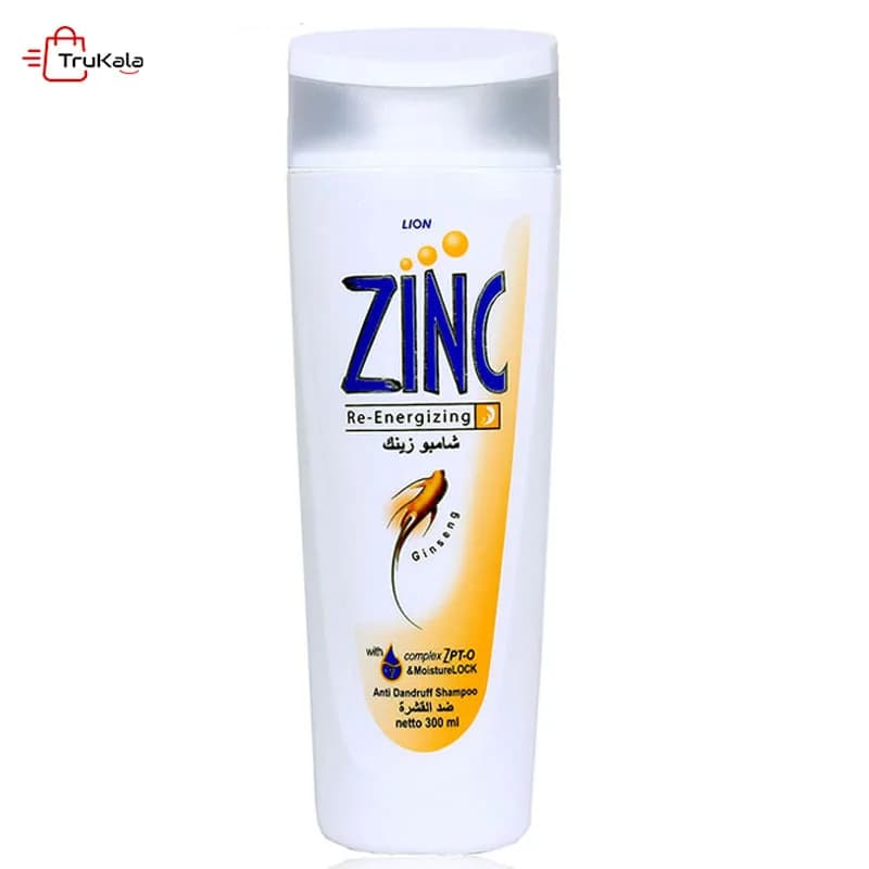 شامپو تقویت کننده و ضد ریزش زینک مدل Re-Energizing حجم 300 میل