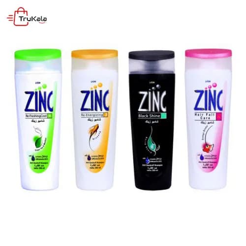 شامپو تقویت کننده زینک صورتی مدل Hair Fall Care حجم 300 میل — تصویر ۲