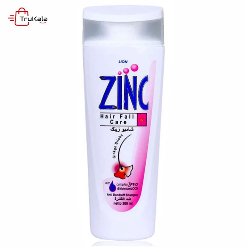 شامپو تقویت کننده زینک صورتی مدل Hair Fall Care حجم 300 میل