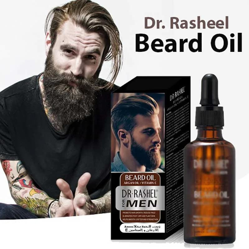 محلول رشد سریع موی ریش روغن ارگان دکتر راشل Dr.Rashe — تصویر ۳