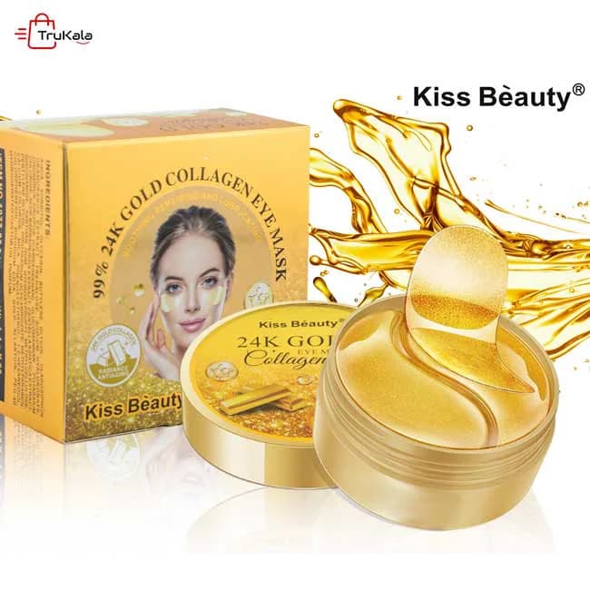 ماسک طلای 24 عیار زیر چشم کیس بیوتی
