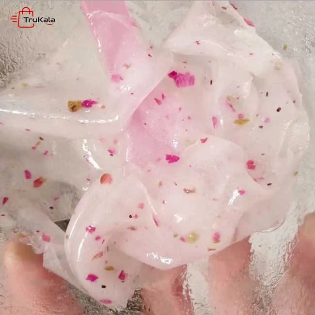 ماسک هیدروژل لاتکس گلبرگ گل رز — تصویر ۳