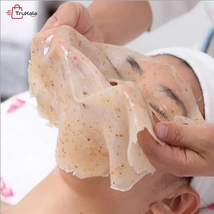 ماسک هیدروژل لاتکس گلبرگ گل رز — تصویر ۴