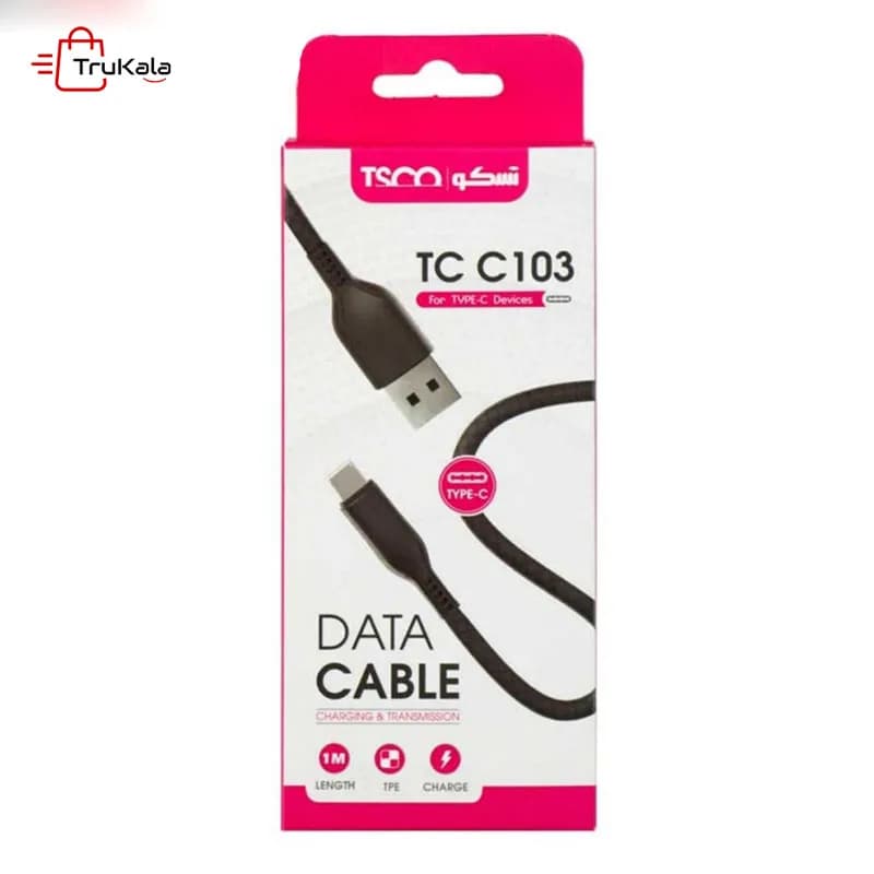 کابل تبدیل USB به USB-C تسکو مدل TC C103