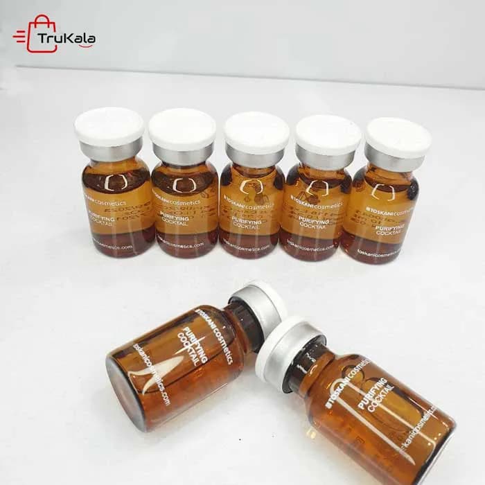 کوکتل ضد جوش و کوچک کننده منافذ باز پوست توسکانی مدل پیوریفایینگ Toskani — تصویر ۲