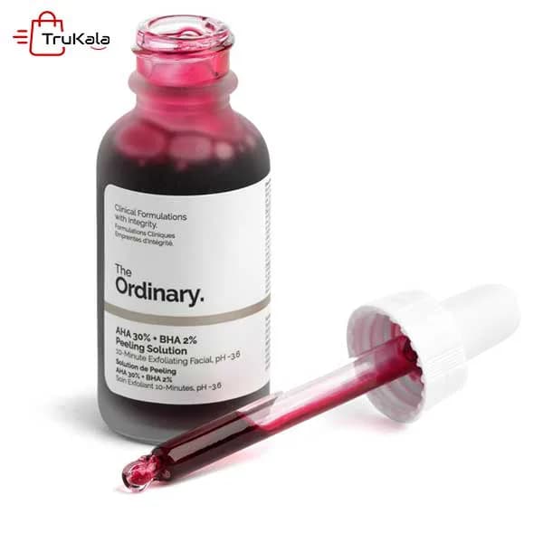سرم لایه بردار پیلینگ AHA30% اوردینری تمشک