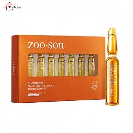پک ویال مالشی جوانساز پوست صورت زوسان zoo.son — تصویر ۵