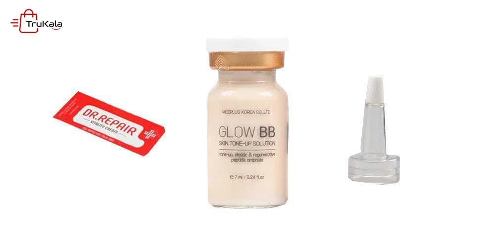 پک کوکتل کرم پودری آمپولی گلو بی بی GLOW BB — تصویر ۳