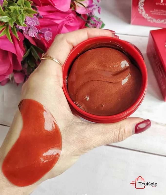 ماسک مرطوب کننده زیر چشم یاقوت سرخ ونزن — تصویر ۳