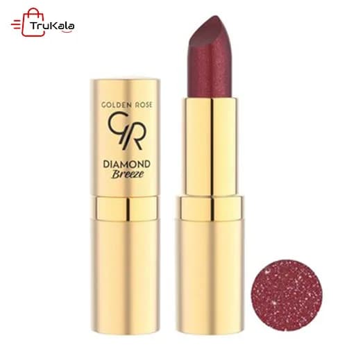 رژ لب شیمر دیاموند بریز گلدن رز GOLDEN ROSE