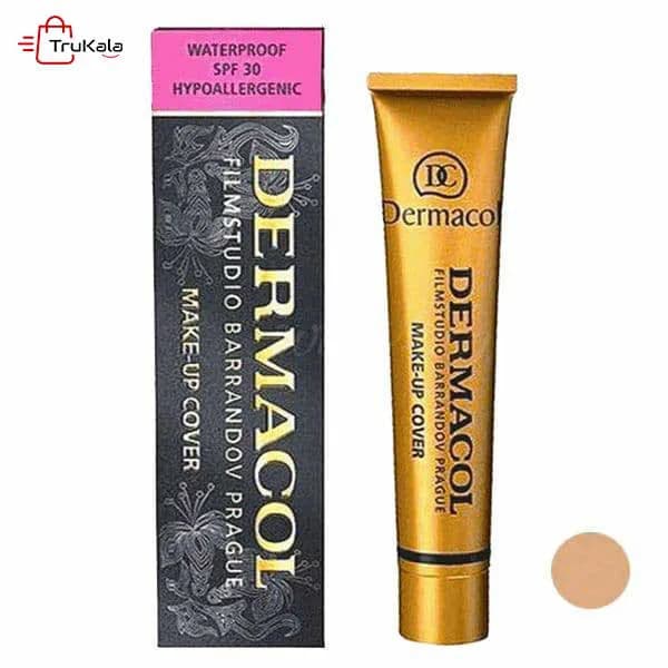 کرم پودر اصل و اورجینال درماکول Dermacol — تصویر ۴
