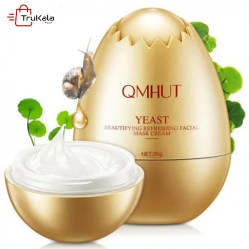 کرم ماسک صورت لایه بردار سفیده ی تخم مرغ